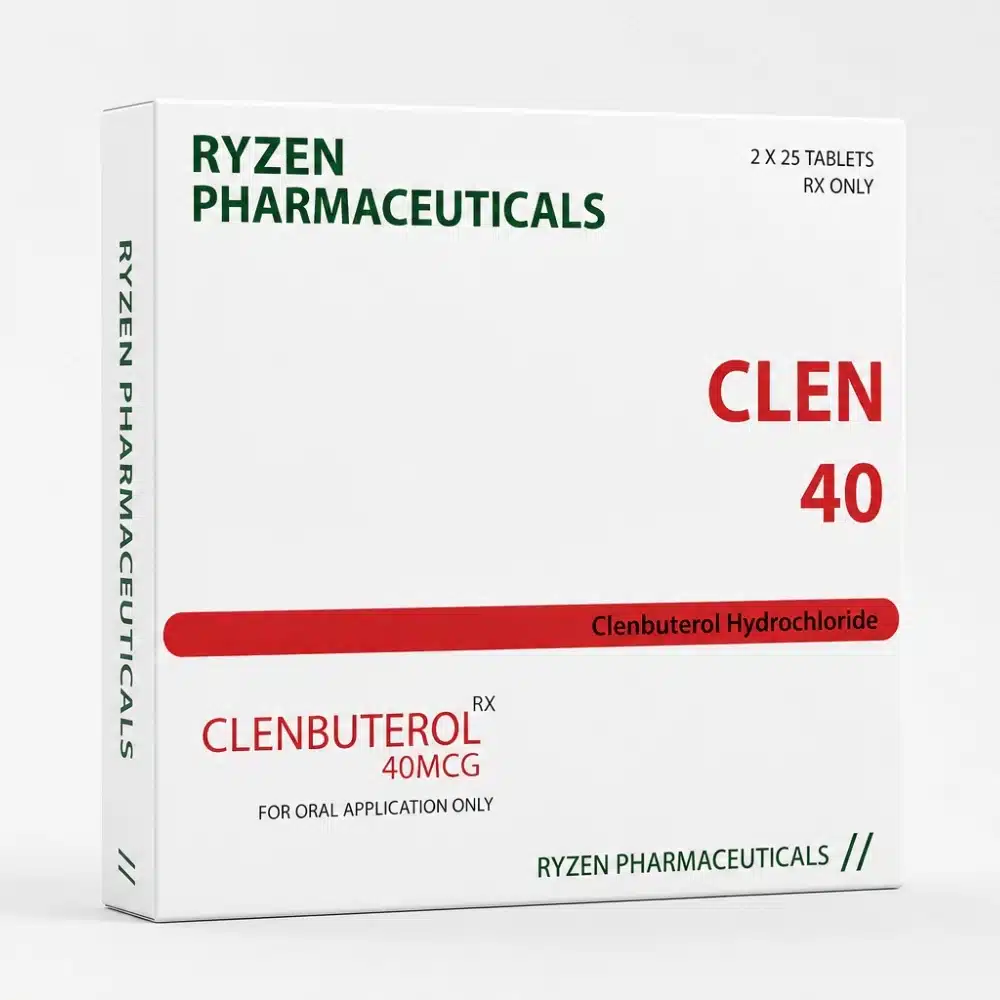 Clenbuterol Tablet 40mcg Ryzen Pharmaceuticals Clenbuterol Tablet